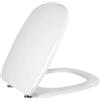 ASSE COPRIVASO COPRIWATER CIAMBELLA WC FLEO DOLOMITE LEGNO MDF BIANCO