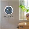 Orologio da bagno minimalista da 5,8 pollici senza ticchettio per soggiorno