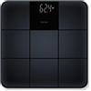 Beurer GS 235 Bilancia Pesapersone Digitale in Vetro con Superficie in Silicone Antiscivolo a Piastrella opaca e Display Magic invisibile, Spegnimento Automatico, Portata max di 180 kg, colore nero