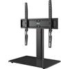 BONTEC Supporto TV da Tavolo per TV da 26-55 Pollici Universale Altezza Regolabile