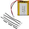 NEWASHAN 804050 Li ION Lipo Batteria 2200mAh 3,7V per Nano VNA DIY GPS LED Auricolare