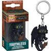 FUNKO POP Keychain: Dragon trainer Live Action S1 - Toothless Funko Pop