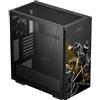 DeepCool Case CH510 Zoria Midi Tower Nero con Finestra Laterale