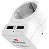 SKROSS | 1.500281 | Europe to USA USB | Adattatore da Viaggio Europa verso USA,
