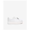 Nero Giardini Sneakers Donna Nero Giardini E615311D In Pelle Bianco con Accessori Rimovibili