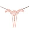 Brand new Lingerie perizoma trasparente pizzo a G perizoma con perle mutandine donna