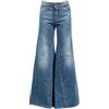 GOD SAVE DENIM Jeans Donna Maxi Zampa Vita Alta God Save Denim EOS-7 Made in Italy