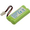 Avizar Batteria per telefono cordless Telekom Sinus A602 Touch NiMH 2,4V 750mAh 1.8Wh