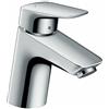 Hansgrohe 71070000 Logis Miscelatore Monocomando Lavabo 70, Argento, pour Taille