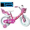 Volare Bicycles Bici Bambina Con Rotelle/Stabilizzatori BARBIE 12"-14"-16" Pollici