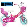 Volare Bicycles Bici Bambina Con Rotelle/Stabilizzatori BARBIE 12"-14"-16" Pollici