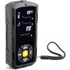 Velleman Distanziometro laser 50m, misurazione precisa per l'edilizia e gli interni, misuratore digitale, IP54, misurazione continua di volume e area, funzione Pitagora, lunga durata della batteria,