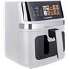 Melchioni Friggitrice ad aria (10in1) 2200W (8Lt) GAIA Plus White 118340055