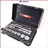 USAG 606 1/2" EA Assortimento in cassetta di ABS con bussole esagonali (23 pz)