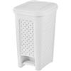 Tontarelli Pattumiera (8Lt) coperchio a pedale ARIANNA Bianco 8104288112