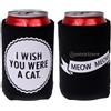 2 Pezzi Stubby Beer Tin Can Cooler Sleeve Chilling Wrap Holder Bomboniera