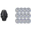 Dremel 4486 Mandrino Autoserrante da 0.8 mm a 3.2 mm, Multi Cambio Rapido Mandrino & EZ SpeedClic SC456B Metal Cutting Wheel 12-pack, 12 dischi da taglio con 38 mm di diametro