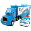 Modellino auto Disney Pixar Cars Pulcino Hicks Saetta McQueen Mack Trasportatore Camion e Auto