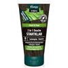Kneipp MEN 2 in 1 - Doccia da uomo, taglia da viaggio, gel doccia tonificante per pelle, capelli e viso, vegano, formula senza microplastica, 50 ml