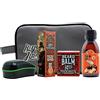 HEY JOE! - Kit Di Sopravvivenza Per Barbuti Deluxe No. 2 - Kit Per La Cura Della Barba Da Uomo - Balsamo, Olio, Shampoo, Spazzola E Borsa Da Toilette Per Barbe Sane