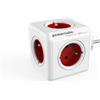 Allocacoc PowerCube Original Type E Interno 5AC outlet(s) Rosso prolunghe e multiple