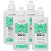 Deacare Baby KIT 4 DETERGENTE BIBERON STOVIGLIE E GIOCHI con Enzimi di Origine Naturale, Senza Profumo, Detersivo Biberon, Rimuove Residui Cibo e Sanitizza, Dermatologicamente Testato - 4x400ml