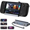 OHBUYAGN Steam Deck Dock docking station 6 in 1 con 4 K @ 120 2 K144 Hz HDMI 2.1 1 Gbps