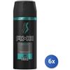 Axe 6x Bundle Axe Deodorante Spray 150 Ml. Apollo Made In United Kingdom