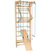 RELAX4LIFE Spalliera Svedese Multifunzione da Parete in Legno Scala con Multi