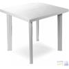 IPAE-PROGARDEN TAVOLO IN PLP FIOCCO BIANCO cm 80x75xH 72