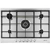Smeg Piano cottura gas 5 zone SELEZIONE P272XGH Inox (75cm)