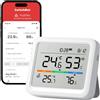 SwitchBot Termometro e Igrometro Monitor Temperatura/Umidità con Data e