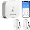 Chatthen Igrometro Wifi Termometro Esterno Wireless 150m Range Tuya APP Data