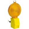 STAK BY VELAMP VELAMP Lampeggiatore stradale a 2 LED - Sensore crepuscolare - Modalità fissa o intermittente - Alta visibilità Giorno/Notte, Resistente agli agenti atmosferici - Funziona a batteria - Luce gialla