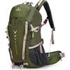 Aoking Zaino da Trekking Zaino da Campeggio con Impermeabile e Poltiglia per