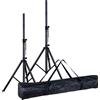 MUSICALSTORE2005 Supporto per Cassa (Coppia) Supporto regolabile per casse tipo Proel con Borsa