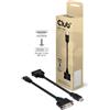 CLUB3D HDMI to DVI-I Single Link Adapter Cable HDMI DVI Nero Cavo Di Interfaccia