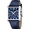 Festina Orologio Uomo Festina Pelle On the Square Cronografo F20636/2 Blu