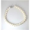 Kioto Bracciale Donna Kioto BR6-6,5/9KT In Perle Con Chiusura Oro Bianco 9 Carati