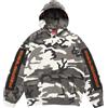 Supreme Felpa con cappuccio Supreme Woven Patches mimetica da neve