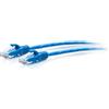 C2G Cavo Ethernet CAT6A extra flessibile da 2,4 m, ideale per l'uso con router, modem, Internet, Wifi box, Xbox, PS5, Smart TV, Sky Q, telecamera IP. Offre velocità Internet ultra veloci. Blu