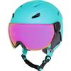 TECNOPRO Pulse, Casco da Sci Unisex Bambino, Turquoise, S