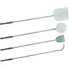 SANDRIGARDEN Pale per forno a legna pala pizza pane kit set 4pz. acciao inox SANDRIGARDEN