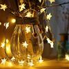 Rock Ninja Luce Stellare Luci Della Stringa Lunare 40 LED Luna Luci Di Natale De