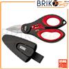 USAG 207 E FORBICE PROFESSIONALE ELETTRICISTI ACCIAIO INOX TAGLIACAVI SPELLAFILI