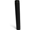 V05 Tubo stufa 150 mm x 1000 mm canna fumaria acciaio nero opaco