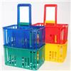 UTENSILERIA 5PZ CESTELLO PORTABOTTIGLIE 6 POSTI COLORI IN BASE ALLA DISPONIBILITÃ€: