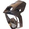 One by Camamoto cod. 77390102 plastica Carena Scudo Anteriore Nero Lucido Compatibile con malaguti Phantom f12 LC. Anno dal 1994 al 2006|RIF. Orig. Malaguti 06604950
