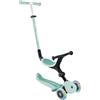 Globber - GO-UP Active Lights - Monopattino a 3 ruote con seduta, per bambini dai 15 mesi ai 6 anni - Verde menta