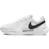 Nike W Zoom GP Challenge 1 HC, Tennis Shoe Donna, White/Black-White, 41 EU
